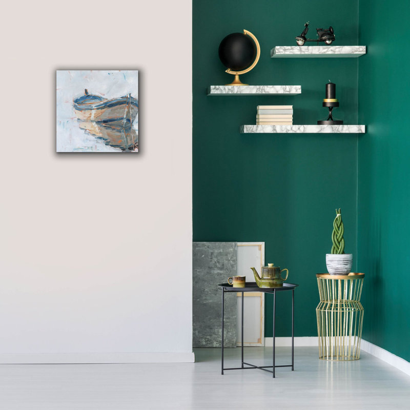 «Still Water Reflections 1» par Ethan Harper, art mural sur toile, H 18 po x l 18 po