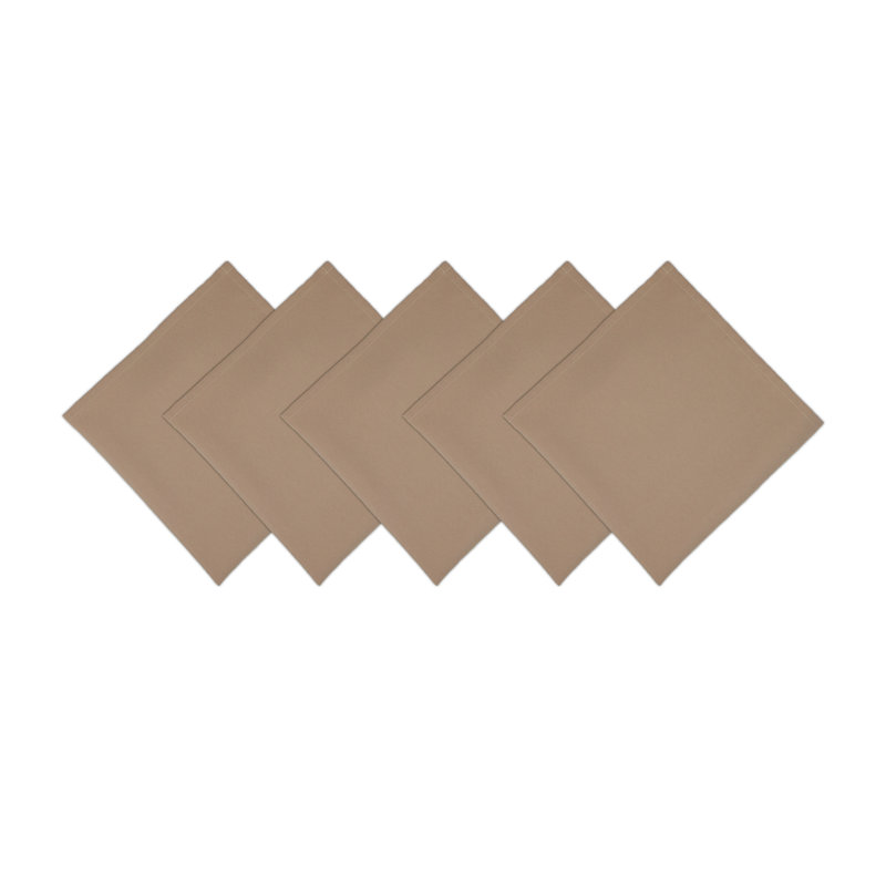 Polyester Square Napkin, Brown