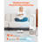 34" Oscillating Tower Fan 8H Timer 16.4Ft/S High Velocity With Remote Control