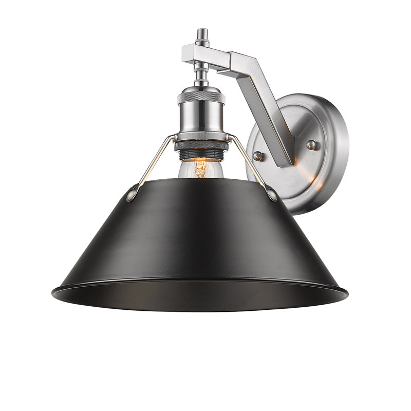 Addisynn Steel Spotlight, Pewter, Black
