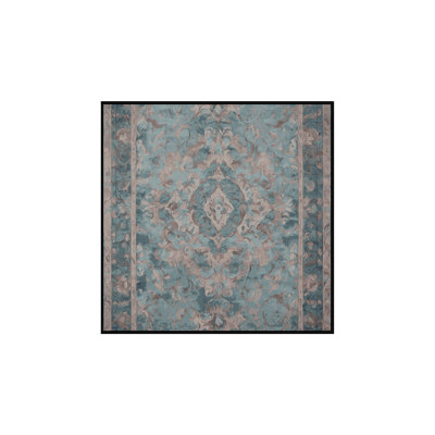 Machine Washable Gray Area Rug