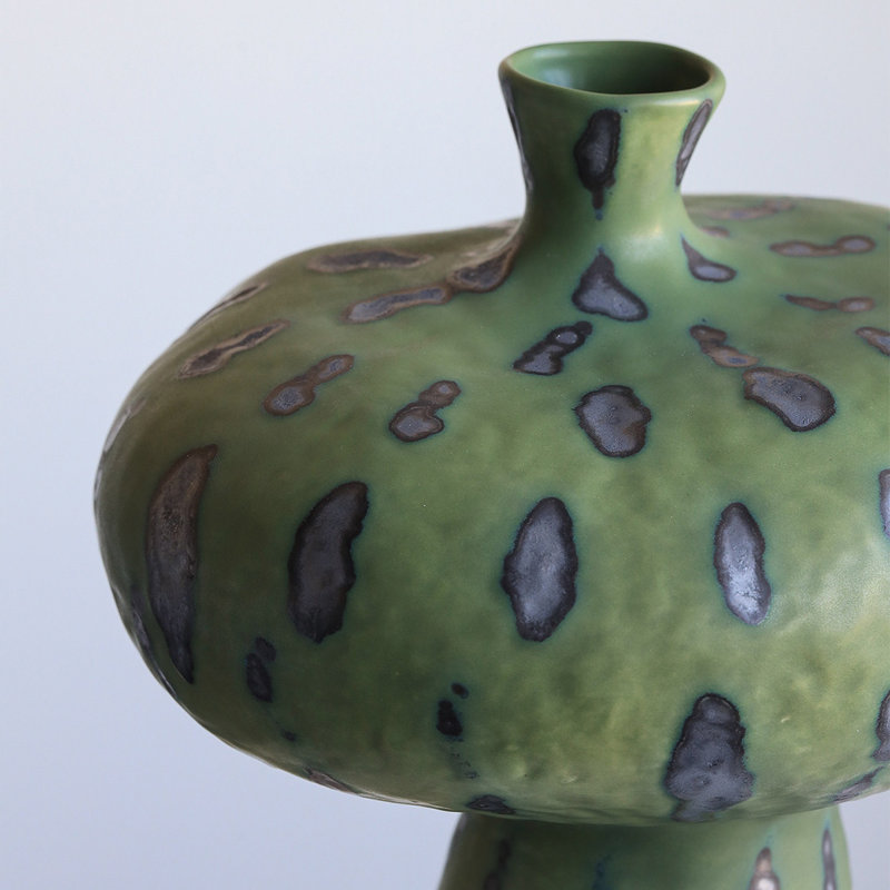Vases de table en céramique Green Novelty