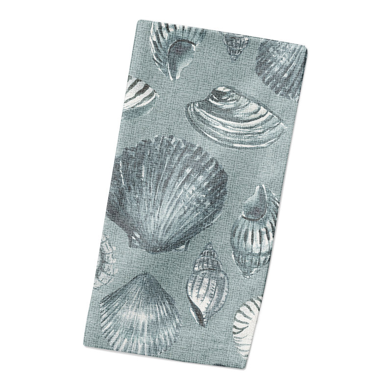 Williamstown Cotton No Pattern Rectangle Napkin, Blue