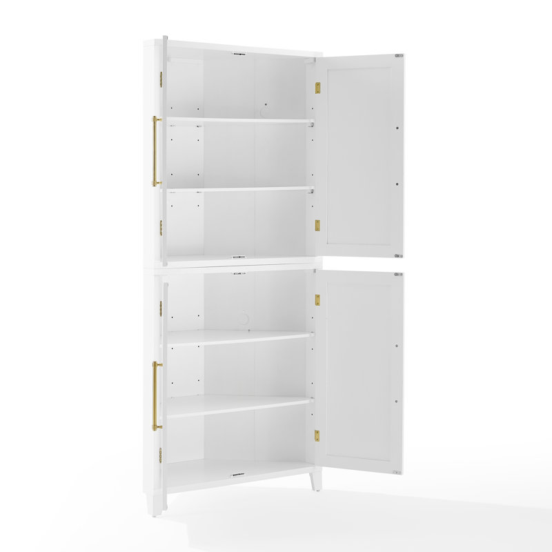Armoire de rangement de coin Irelynne