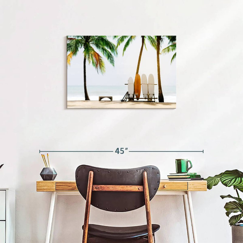 Senne Surfing Haven, 20" H x 30" W