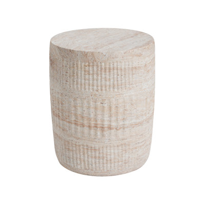 Isolde Round Outdoor Side Table , 15'' in. W 15'' in. D