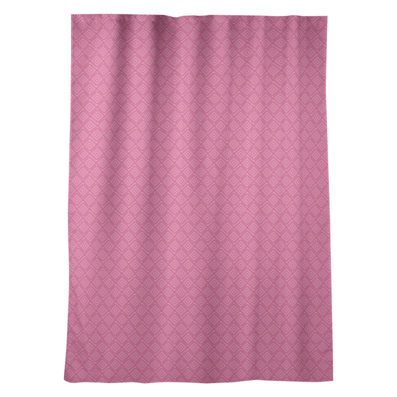 Room Darkening Curtain Single Panel, Pink