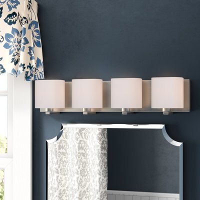 Aubepine 4-Light Dimmable Bath Bar