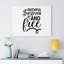 Faithful Forgiven And Free - Wrapped Canvas Print-798900643