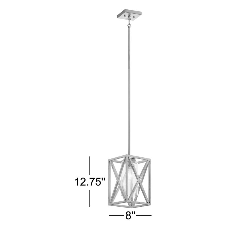 Brendetta 1 - Light Single Pendant, Black
