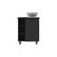 Lavabo pour salle de bain Stites, noir-1534674722
