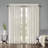 Solid Crushed Curtain Panel Pair(2 Pcs Window Panels)-50811372-50811346