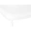 Chaise de bureau en similicuir blanc, hauteur de bar, avec structure de soutien en métal et chaise moderne, idéale pour le bureau