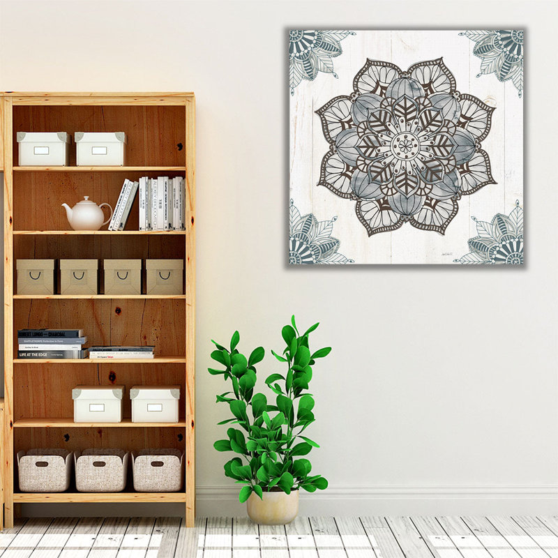 «Mandala Morning I», impression sur toile, H 16 po x l 16 po