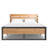 Ingrun Metal Bed Frame with Headboard-2012383810