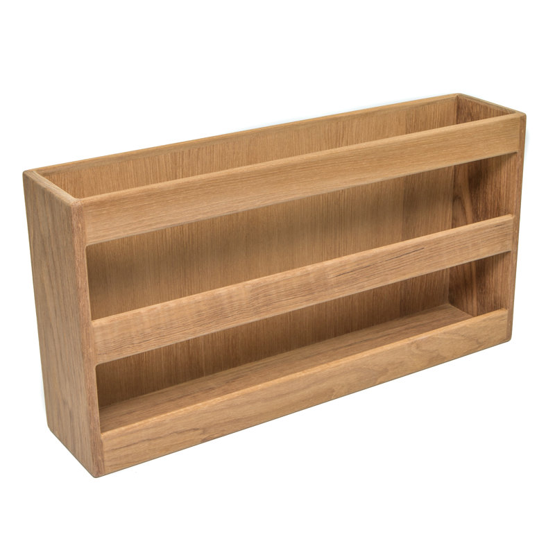 Porte-revues double en teck