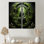 Bouddhisme sacré Mantra I - Bouddhisme, grandes impressions sur toile