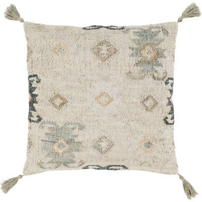 Peridan Tassels Down Throw Pillow