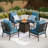 Asfand 4 - Person Outdoor Seating Group with Cushions-101370242