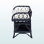 Banc en rotin naturel avec tablette Marami-1427656428-1427656429