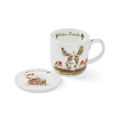 Winter Friends Mug & Coaster Set