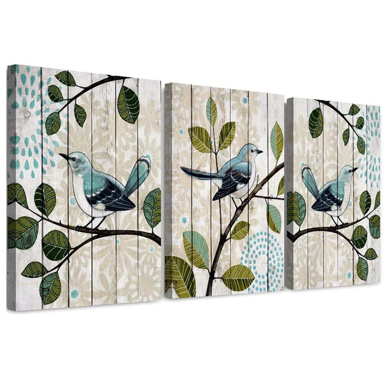 3 Piece Wrapped Canvas Print, 40 cm H x 30 cm W