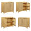 Armoire de rangement avec 2 portes
