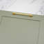 Brushed Brass Slim Square D-Bar Handles-120768038