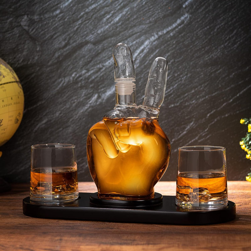 Ensemble de verres assortis 2 pièces Dequandre