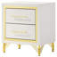 Table de chevet 2 tiroirs Chesney-463030752