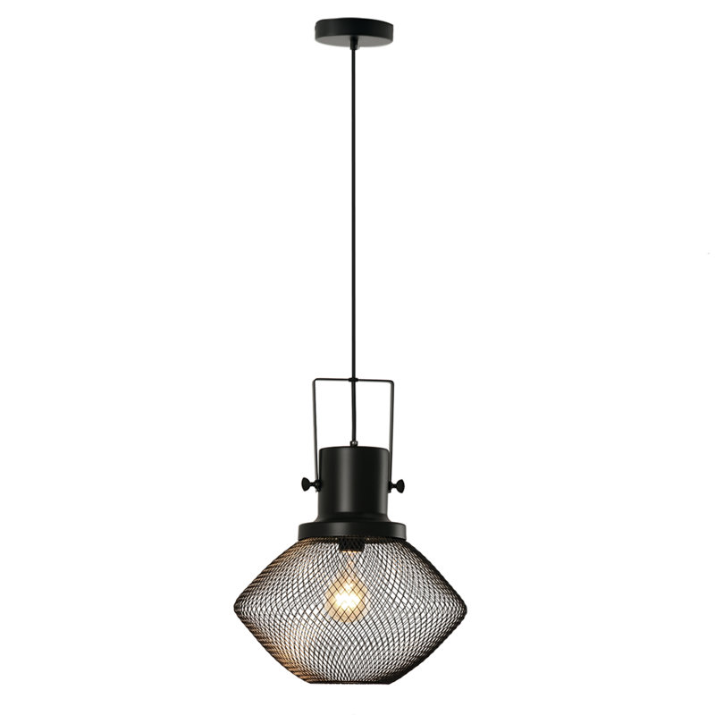 Luminaire suspendu géométrique simple à 1 lumière