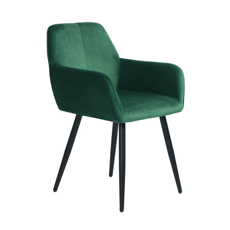 Jon Upholstered Armchair, Green