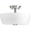 Lustre bol simple à 2 lumières Devi-24418317