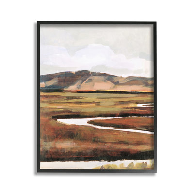 WindingRiverLandscapeGicleeArtbyVictoriaBorges