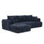 Canapé modulaire surdimensionné en L Chenille-1317202955-1317202954
