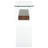 Kayley 39.4'' Glass Top Console Table-594979246