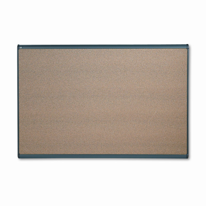 Babillard mural Prestige Graphite, Marron, 36 po x 48 po, Aluminium