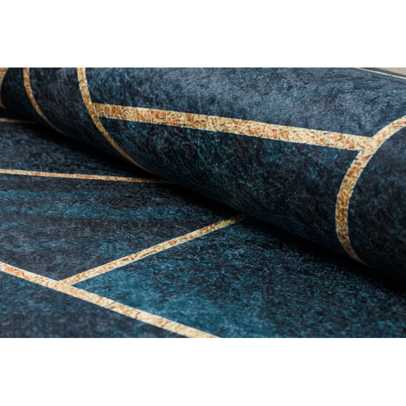 Barryton Geometric Area Rug, Runner 80 x 150cm