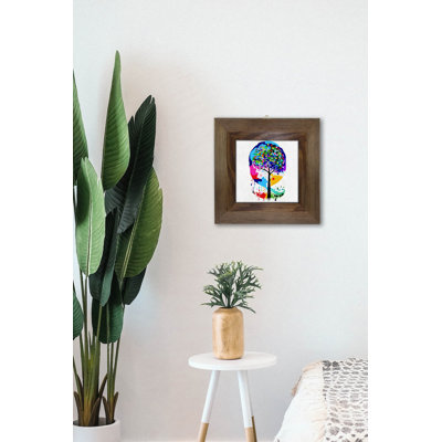 Peinture décorative encadrée