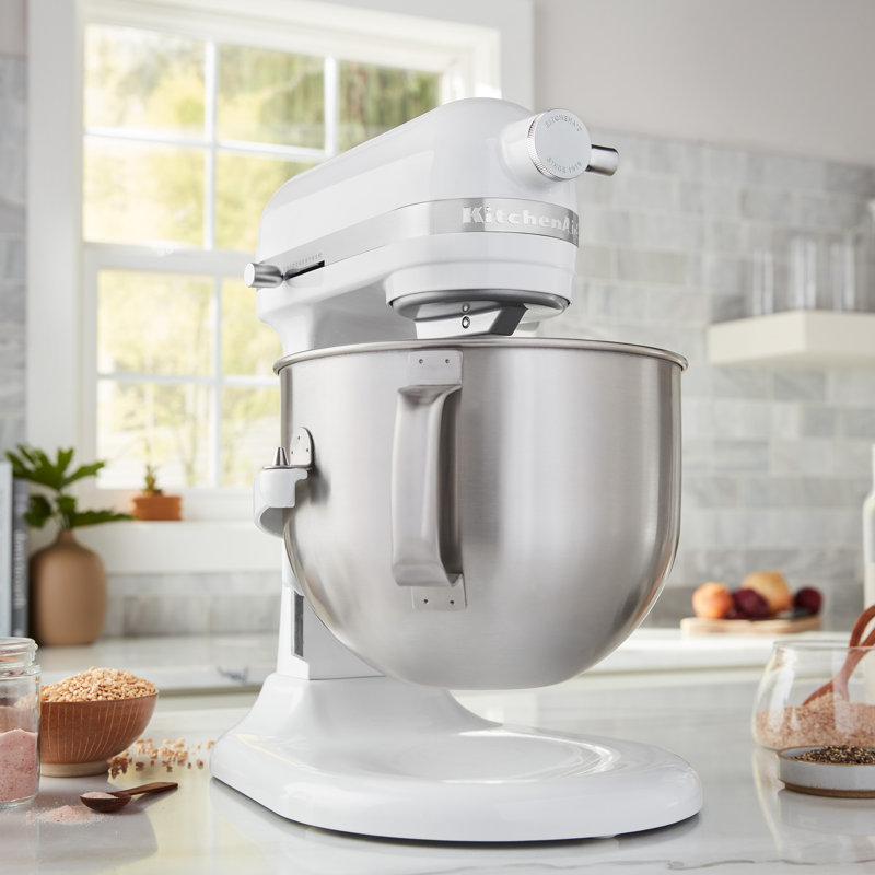 KitchenAid® 7 Quart Bowl-Lift Stand Mixer, White