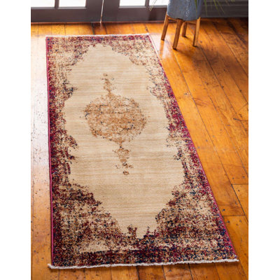 Tapis traditionnel Glorian couleur baril
