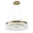 Bagimont Modern LED Crystal Halo Chandelier 
