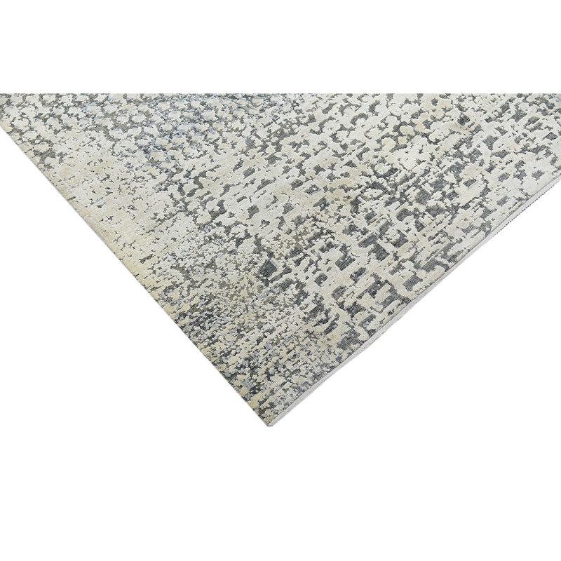 Canterbury Hand Woven Silk and Wool Area Rug, Rectangle 9' x 12'