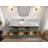 60'' Single Bathroom Vanity with Marble Top