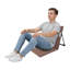 Chaise de camping 27 po, chaise d'extérieur pliable légère avec sac de rangement