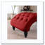 Fauteuil inclinable en velours capitonné-474225597