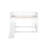 Twin Over Bunk Bed With Climbing Ramp, , White - Functional Bedroom Addition Floor Features, Setup