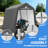8 Ft. W x 8 Ft. D Metal Portable Storage Shed-107444132
