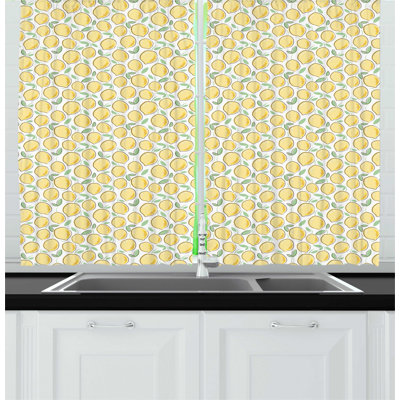 Pointed Kitchen Curtain