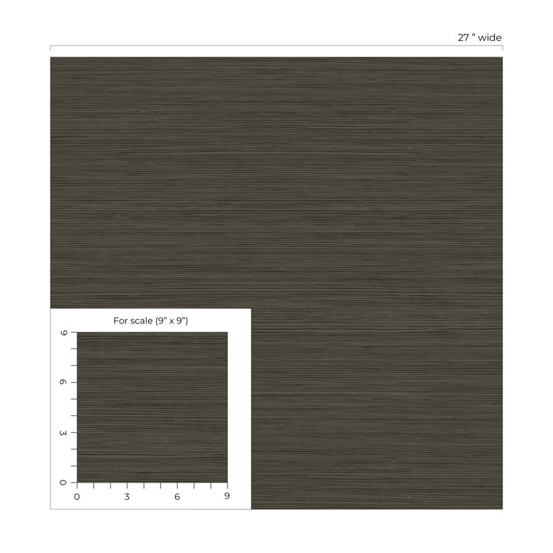 Papier peint Ivy Bronx Designs Contrast Lohja, Brun